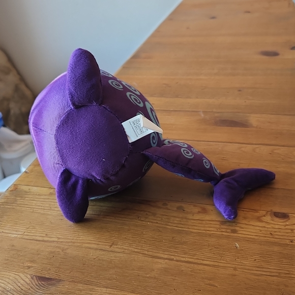 Narwhal 9.5" by Fur Balls Like New! - Picture 7 of 7